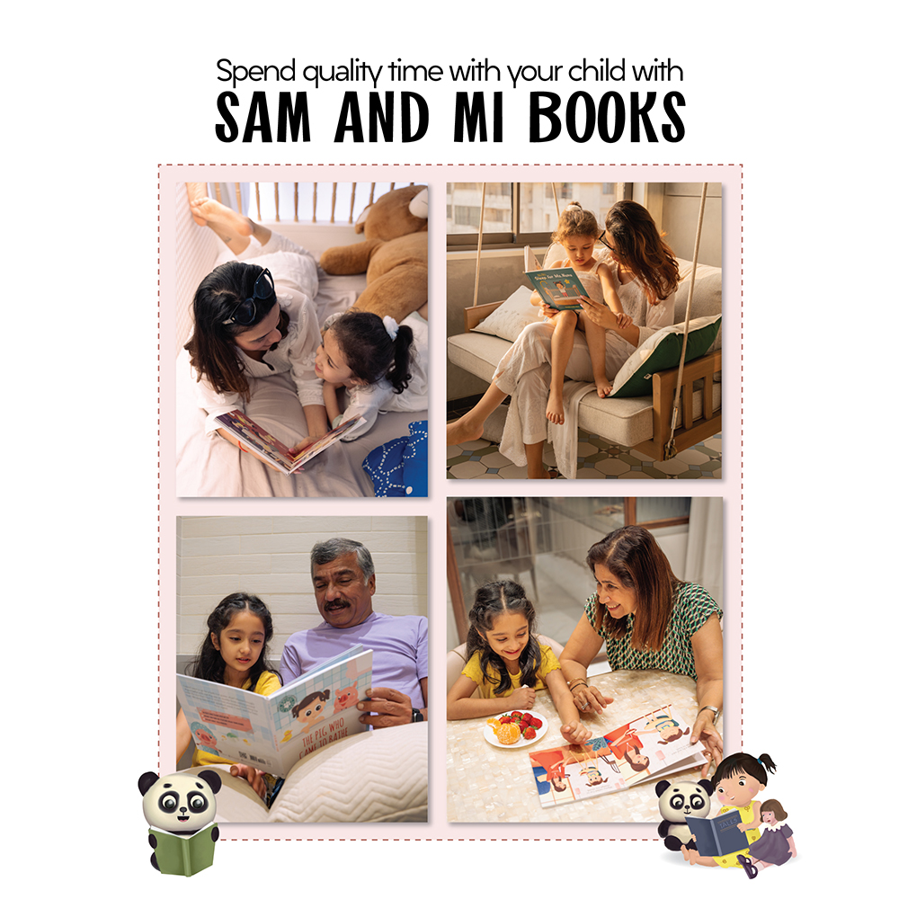 SAM & MI - Back to School Set of 7 Books for Preschooler