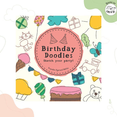 SAM & MI - Birthday Doodles: Interactive Fun Activity Book for Kids