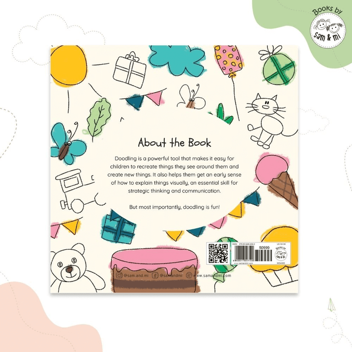 SAM &amp; MI - Birthday Doodles: Interactive Fun Activity Book for Kids
