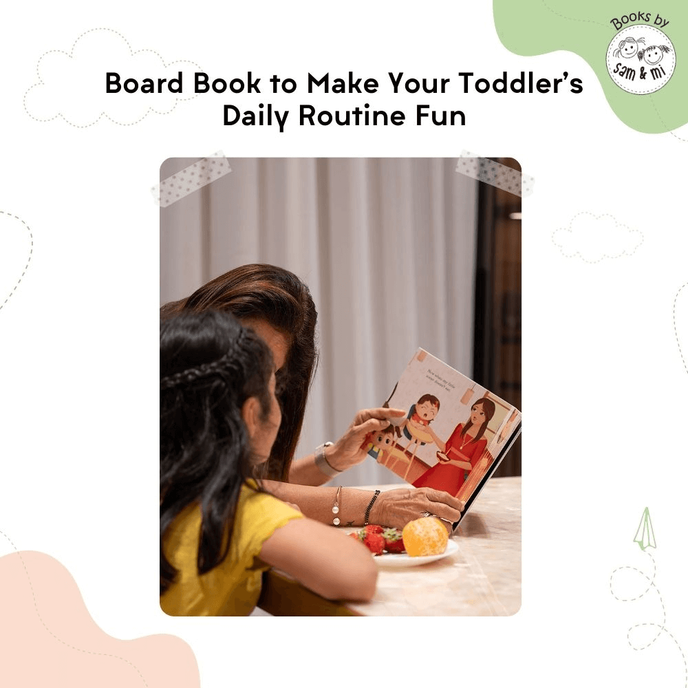 SAM &amp; MI - The Cat Who Came to Lunch: Board Books for Toddlers