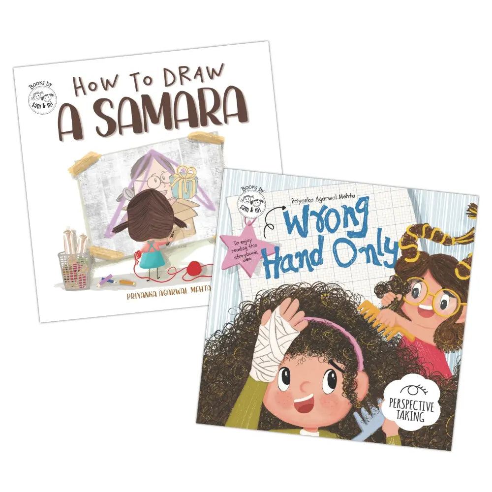 SAM &amp; MI - Confidence &amp; Empathy Book Set for Kids - English