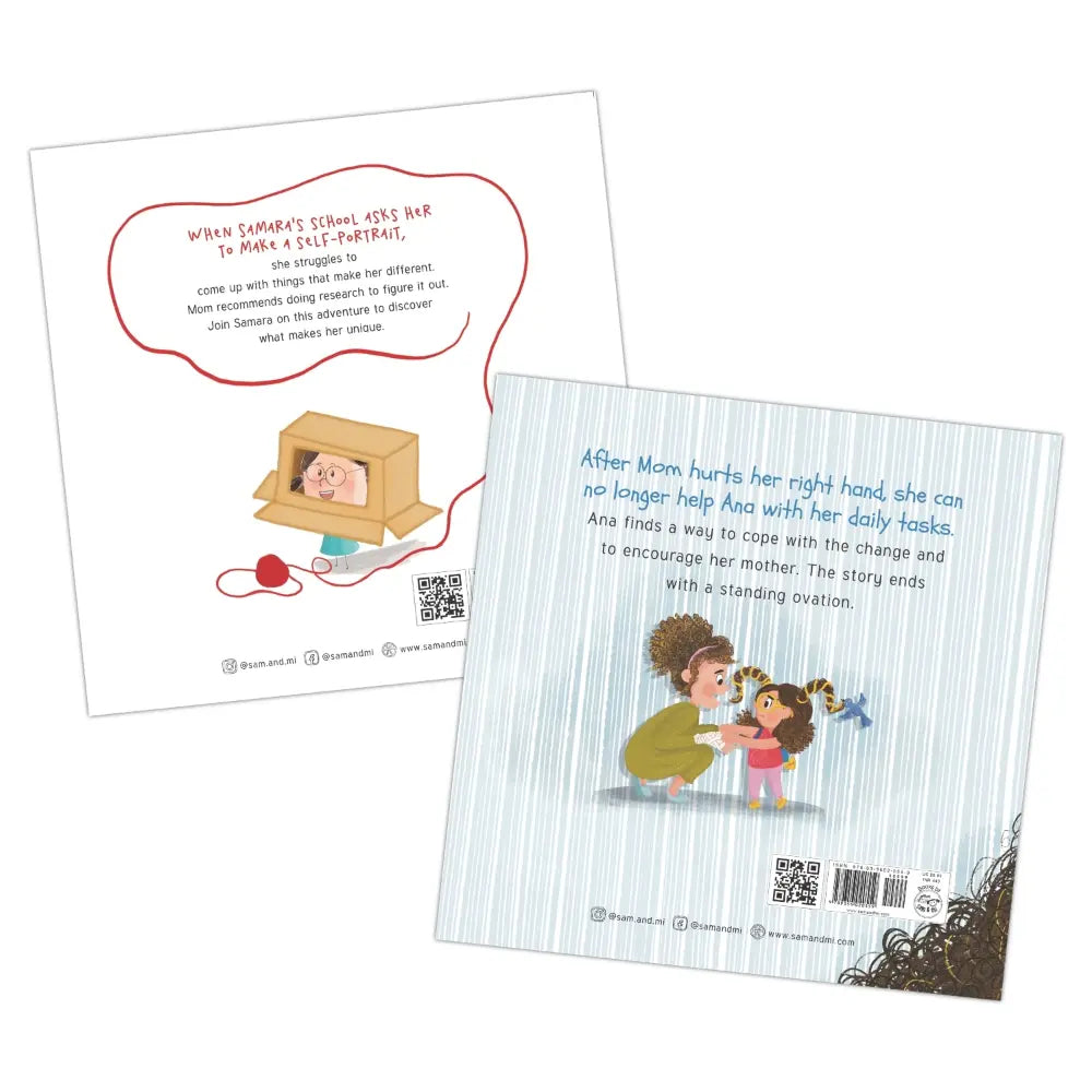 SAM &amp; MI - Confidence &amp; Empathy Book Set for Kids - English