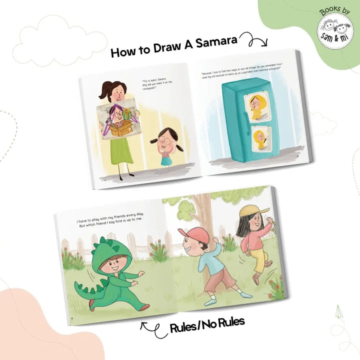 SAM &amp; MI - The Confidence Club: Story Books for Kids