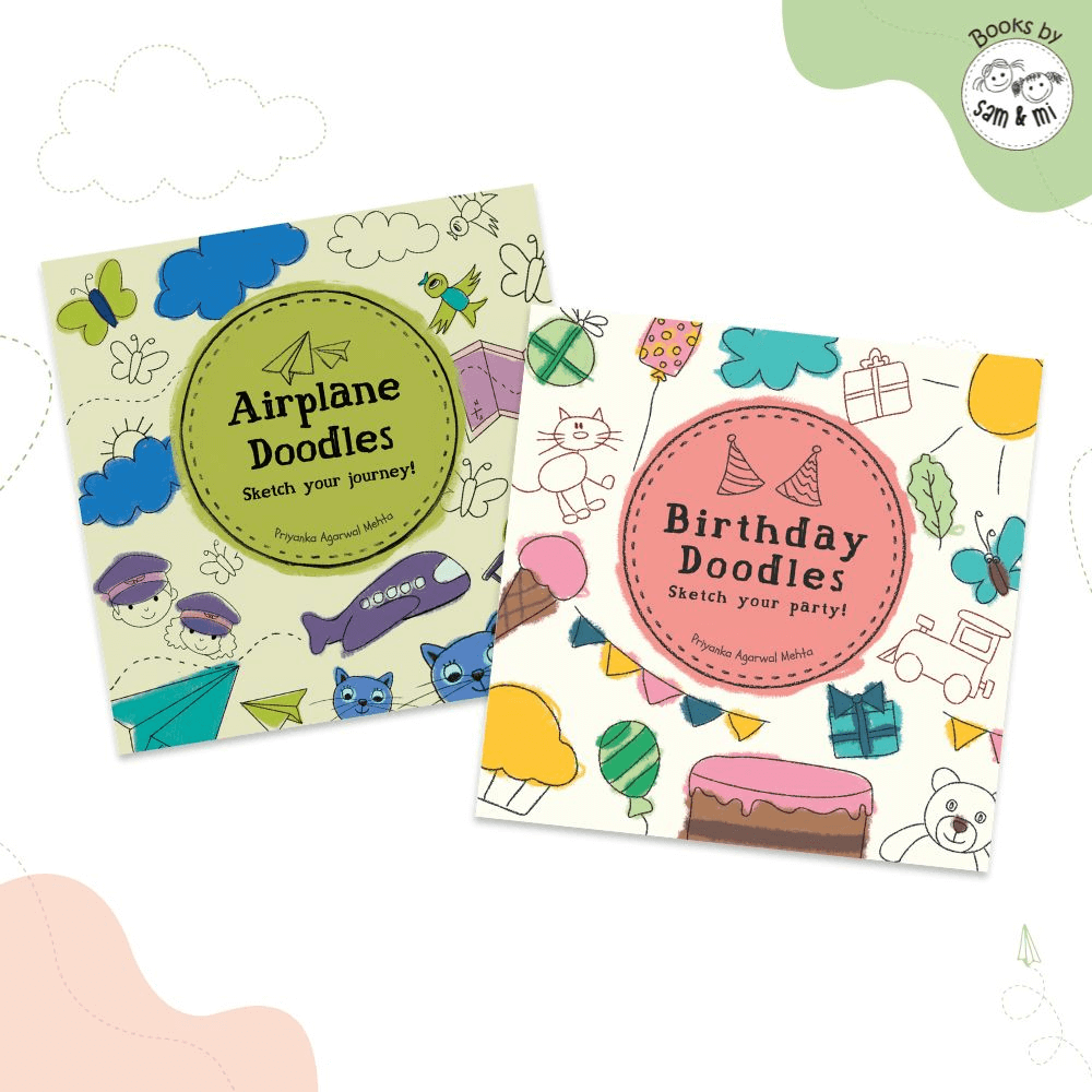 SAM &amp; MI - Doodle Set: Engaging Activity Books for Kids