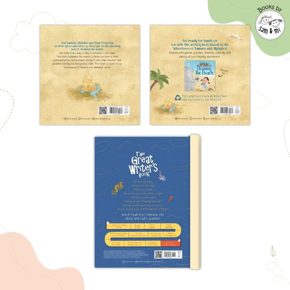SAM &amp; MI - Future Builders Collection: Story Books of Curiosity, Caring &amp; Creativity