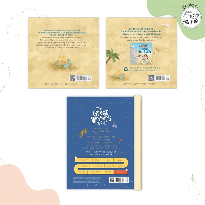 SAM &amp; MI - Future Builders Collection: Story Books of Curiosity, Caring &amp; Creativity