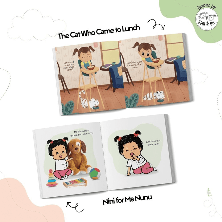 SAM &amp; MI - Short Storybooks for Gifting: Board Books for Toddlers &amp; Infants