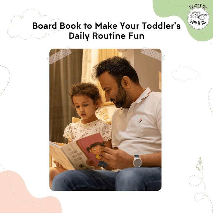 SAM &amp; MI - The Giraffe Who Came to Play: Board Books for Toddlers