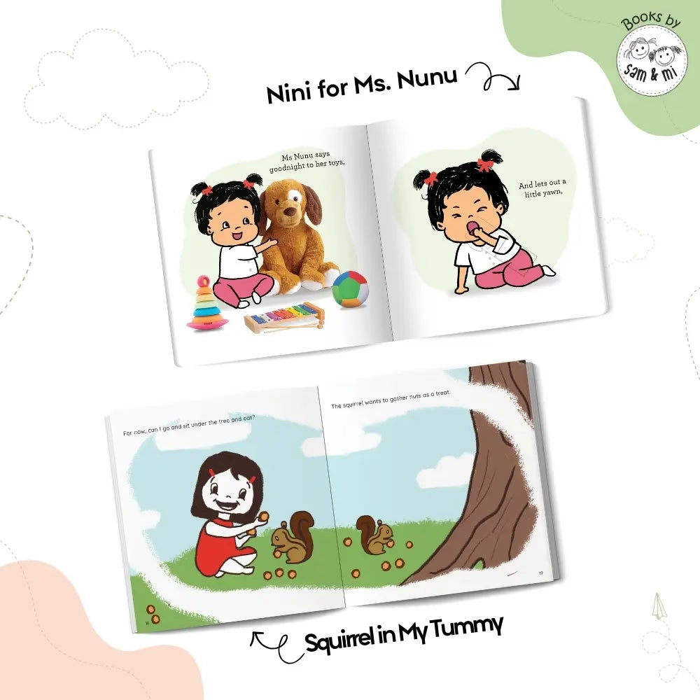 SAM &amp; MI - Goodnight Story Set: Bedtime Books for Toddlers