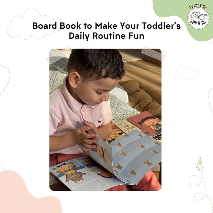 SAM &amp; MI - The Hippo Who Came to Swim: Board Books for Toddlers