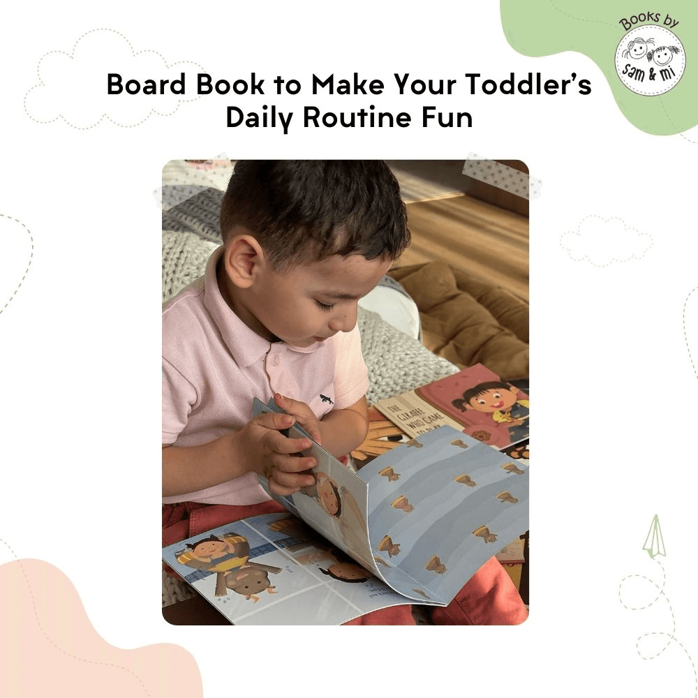 SAM &amp; MI - The Hippo Who Came to Swim: Board Books for Toddlers