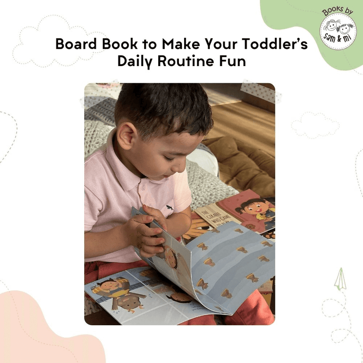 SAM &amp; MI - The Hippo Who Came to Swim: Board Books for Toddlers