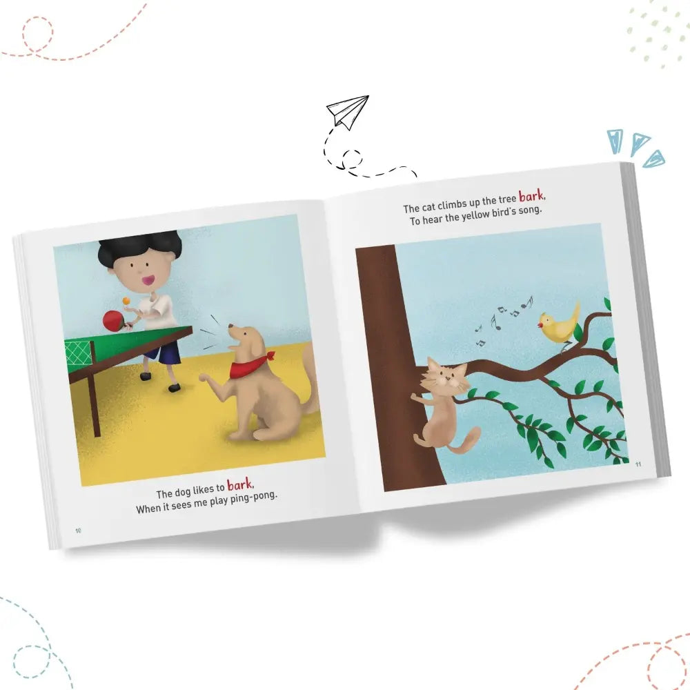 SAM &amp; MI - Homographs: One Word, Two Meanings: Early Learning Book for Kids
