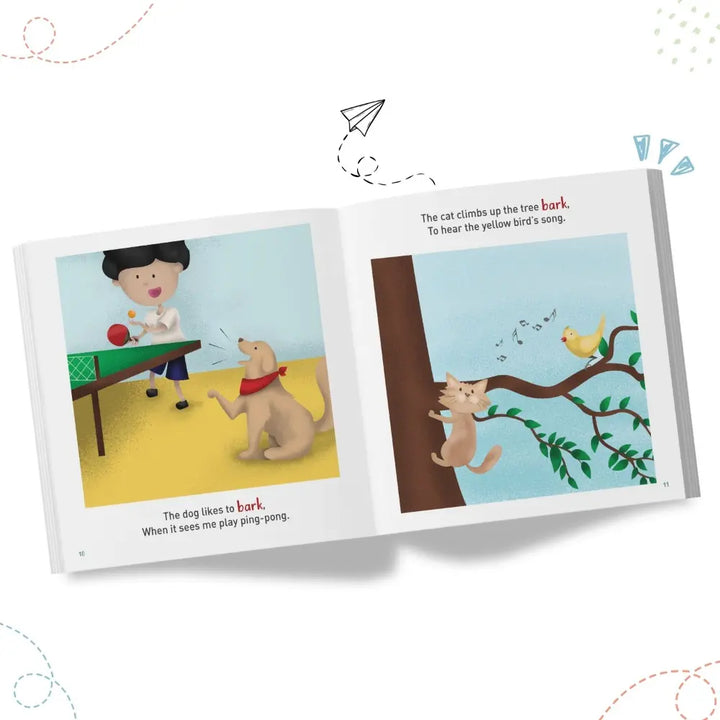 SAM &amp; MI - Homographs: One Word, Two Meanings: Early Learning Book for Kids