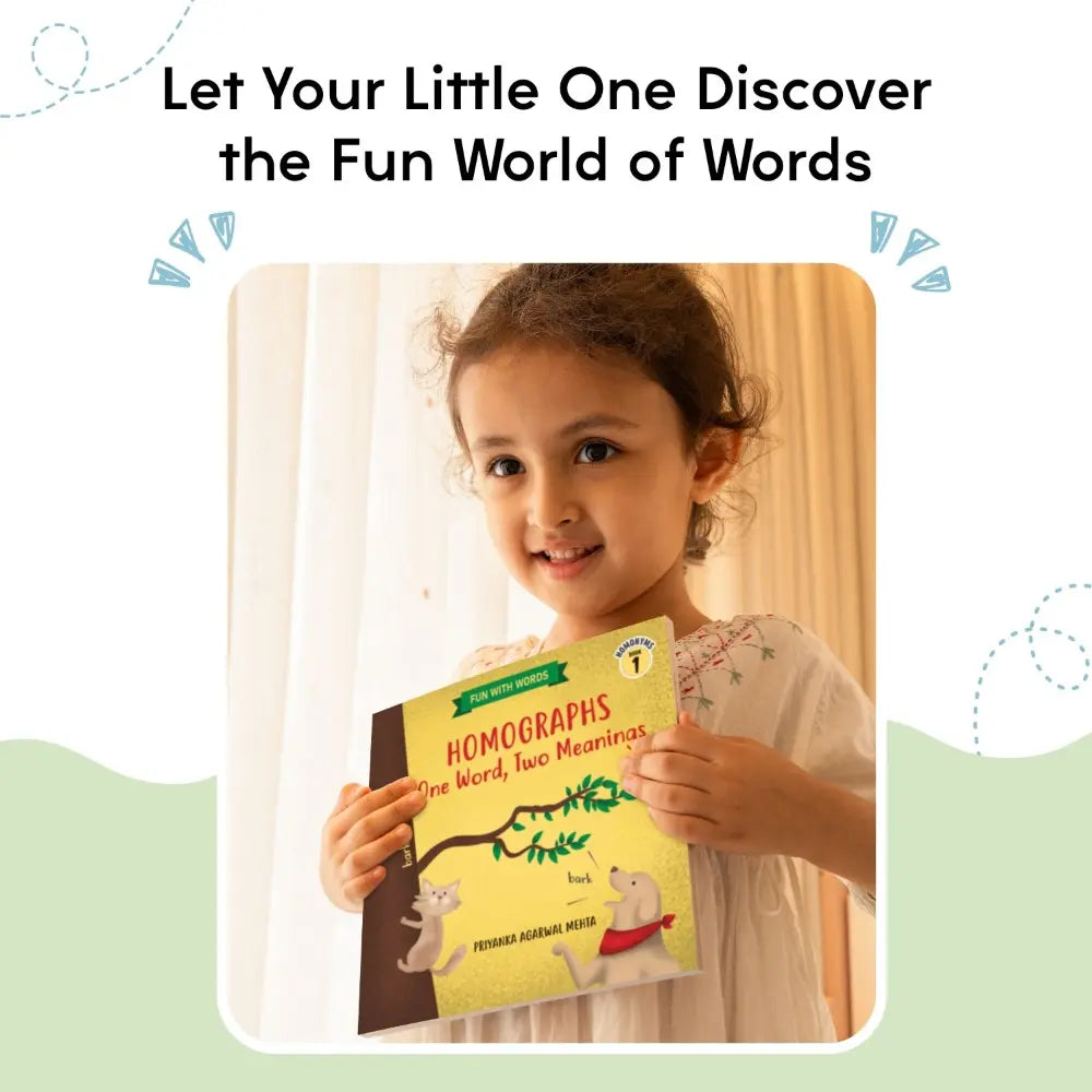 SAM &amp; MI - Homographs: One Word, Two Meanings: Early Learning Book for Kids