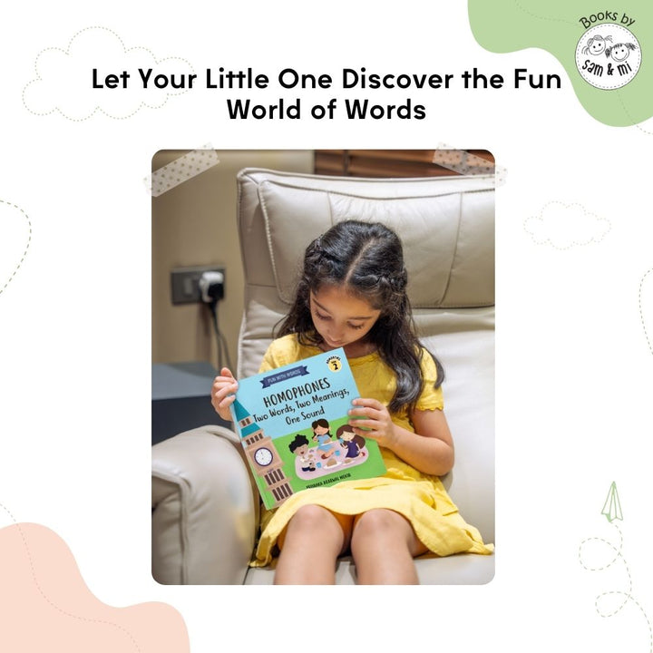 SAM &amp; MI - Homophones: Two Words, Two Meanings, One Sound: Early Learning Book for Kids