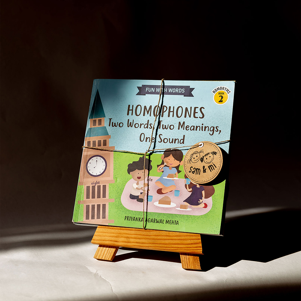 SAM & MI - Homophones: Two Words, Two Meanings, One Sound: Early Learning Book for Kids