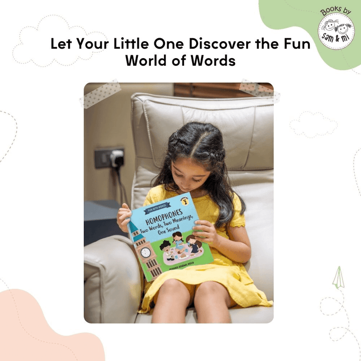 SAM &amp; MI - Homophones: Two Words, Two Meanings, One Sound: Early Learning Book for Kids