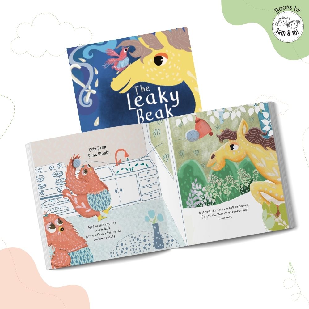 SAM & MI - The Leaky Beak: Story Book for Kids