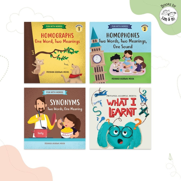 SAM &amp; MI - Raise a Learner Book Set: Early Learning Books for Kids &amp; Children