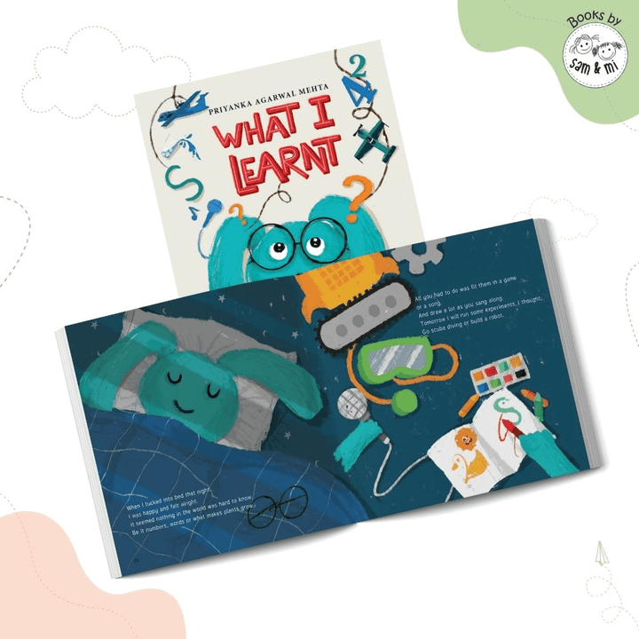 SAM &amp; MI - What I Learnt: Early Learning Book for Kids