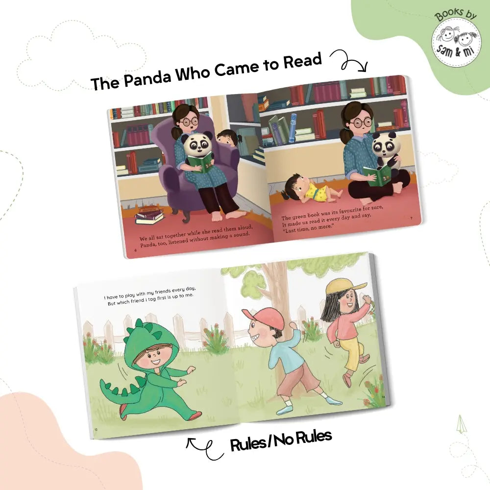 SAM &amp; MI – Little Readers’ Bundle: Story Books for Toddlers – English
