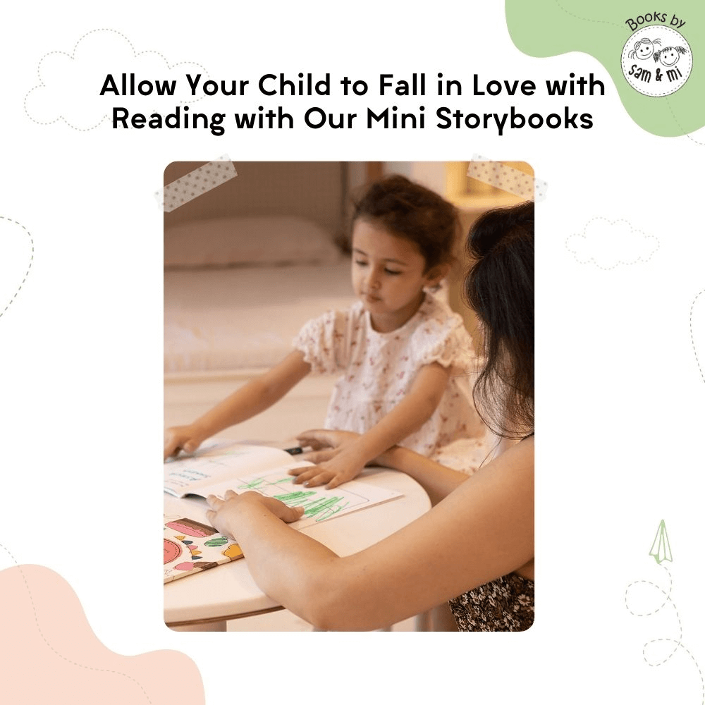 SAM &amp; MI - Mini Storybook Set for Kids &amp; Children