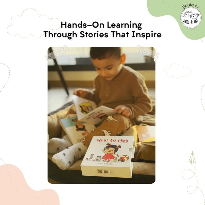 SAM &amp; MI - Montessori Book Set: Early Learning and Exploration for Toddlers