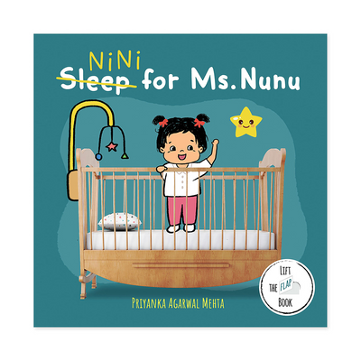 SAM & MI Nini for Ms. Nunu Lift The Flap Book for Kids, 0-3 yrs