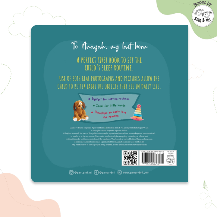 SAM &amp; MI - Nini for Ms. Nunu: Lift-the-Flap Board Book for Kids on Bedtime Routine