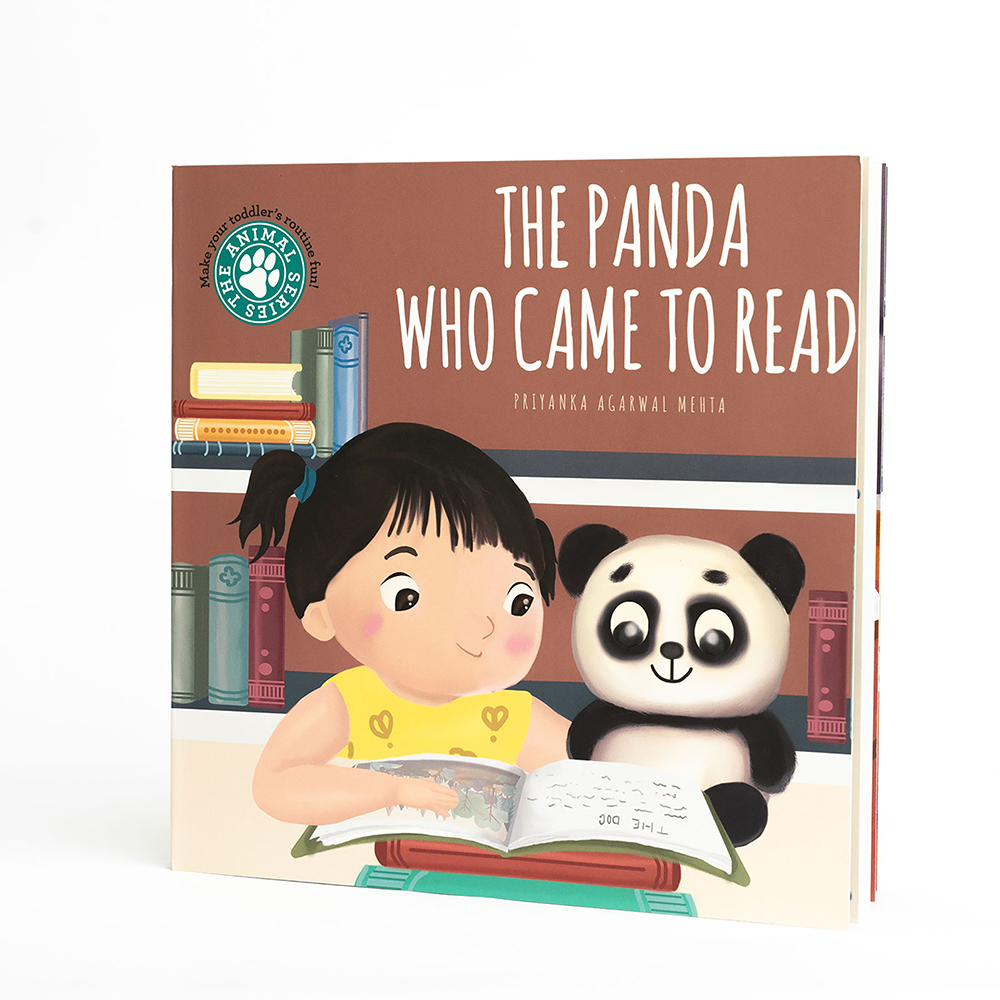 SAM & MI - The Panda Who Came to Read: Board Books for Toddlers