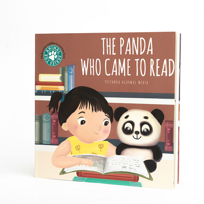 Sam and Mi The Panda Who Came to Read Board Book for Kids, 0-3 yrs