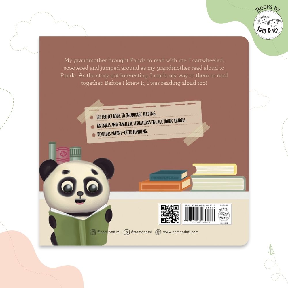 SAM & MI - The Panda Who Came to Read: Board Books for Toddlers