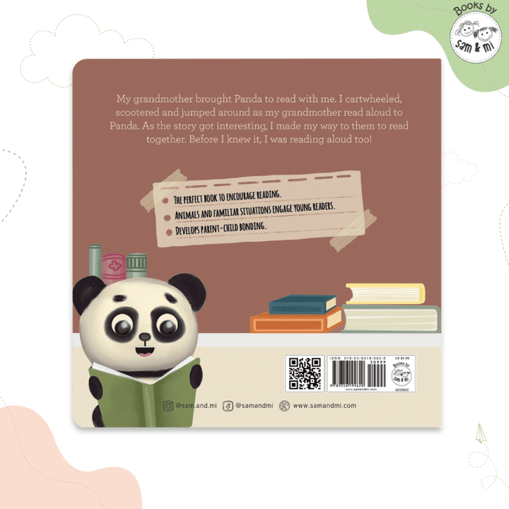 SAM &amp; MI - The Panda Who Came to Read: Board Books for Toddlers