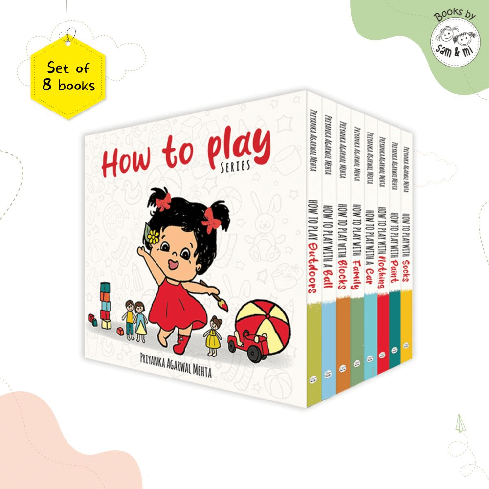 SAM &amp; MI - How to Play Series: Early Child Development Board Book for Toddlers