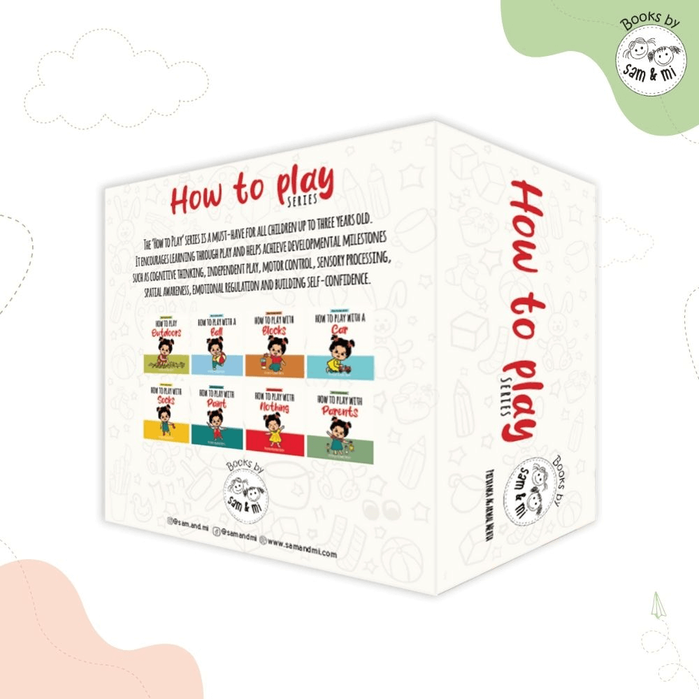 SAM &amp; MI - How to Play Series: Early Child Development Board Book for Toddlers