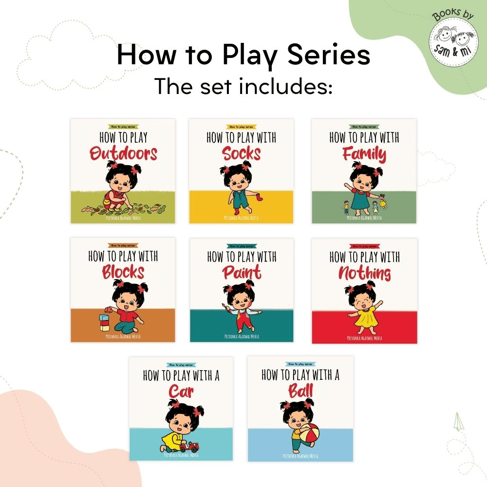 SAM &amp; MI - How to Play Series: Early Child Development Board Book for Toddlers