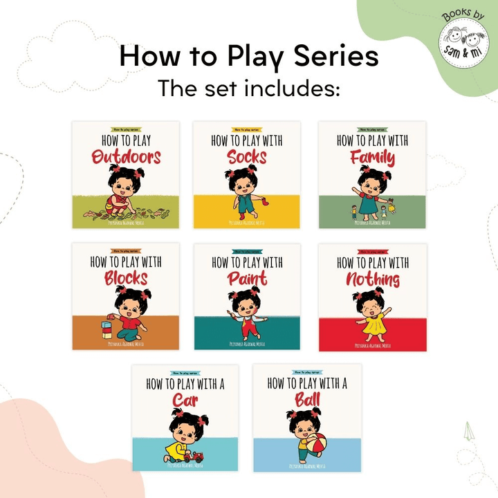 SAM &amp; MI - How to Play Series: Early Child Development Board Book for Toddlers