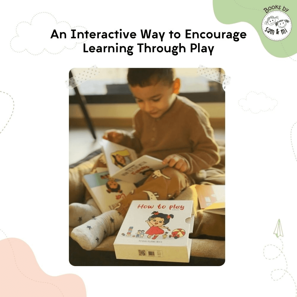SAM &amp; MI - How to Play Series: Early Child Development Board Book for Toddlers