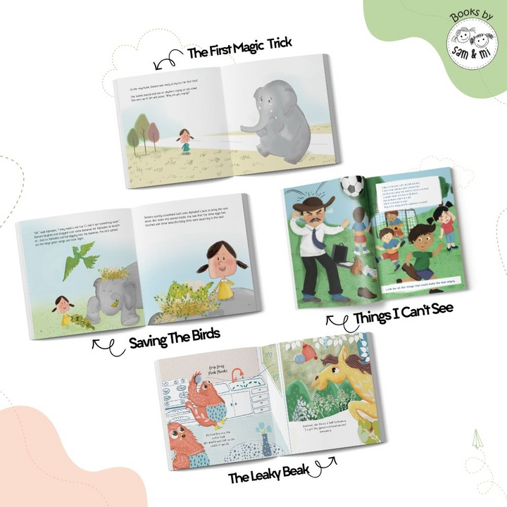 SAM &amp; MI - Storybooks on Problem-Solving for Kids
