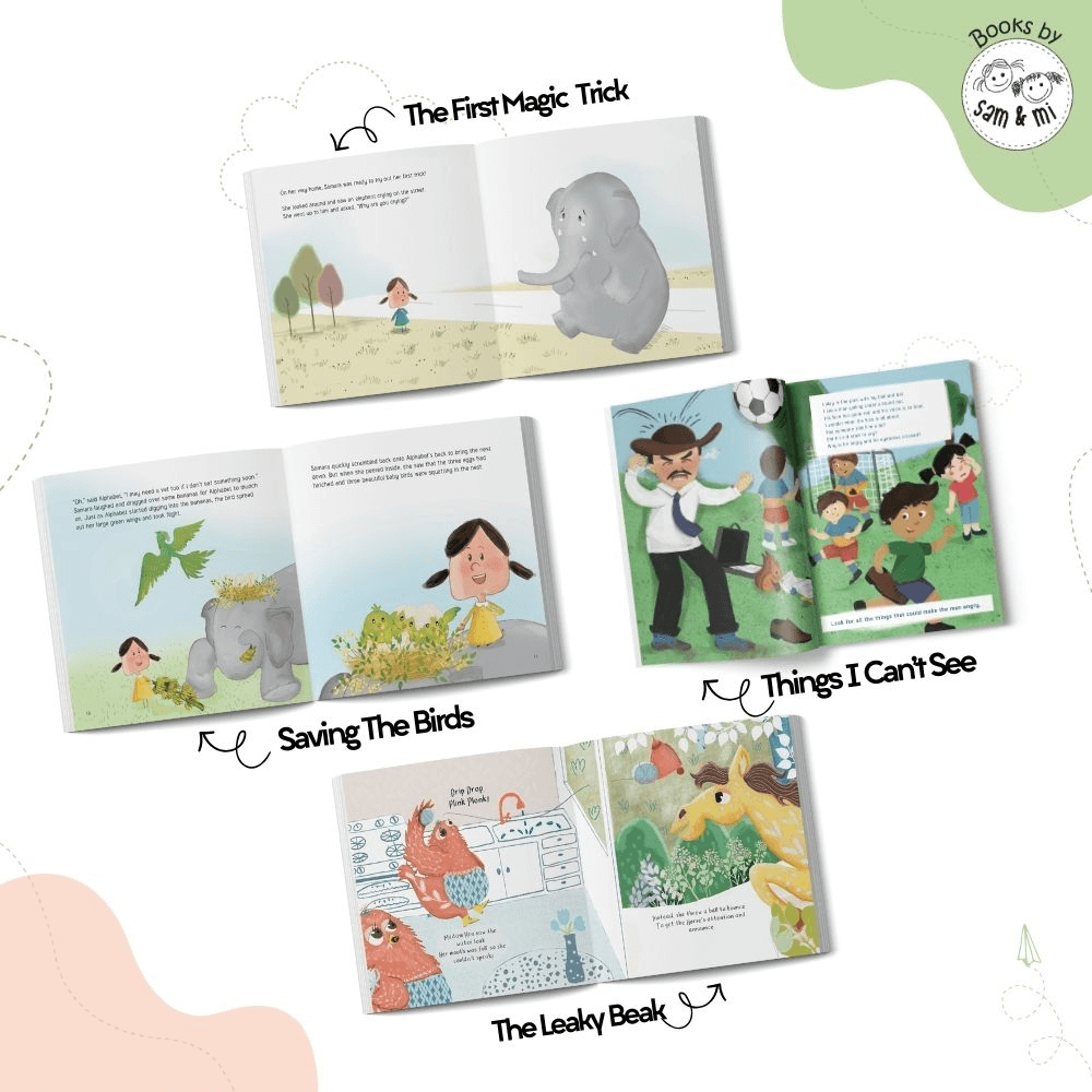 SAM &amp; MI - Storybooks on Problem-Solving for Kids