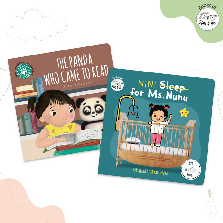 SAM &amp; MI - Raise a Reader Book Set: Early Learning Story Books for Kids &amp; Toddlers