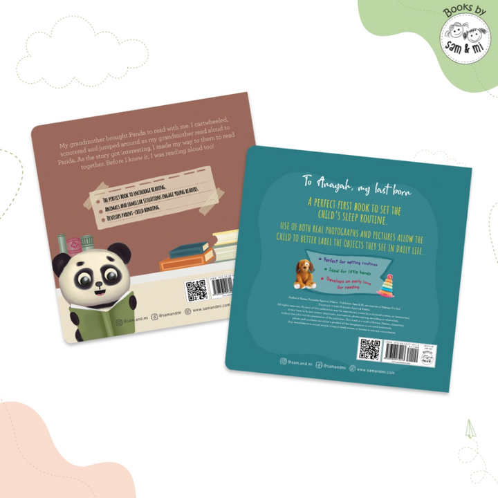 SAM &amp; MI - Raise a Reader Book Set: Early Learning Story Books for Kids &amp; Toddlers