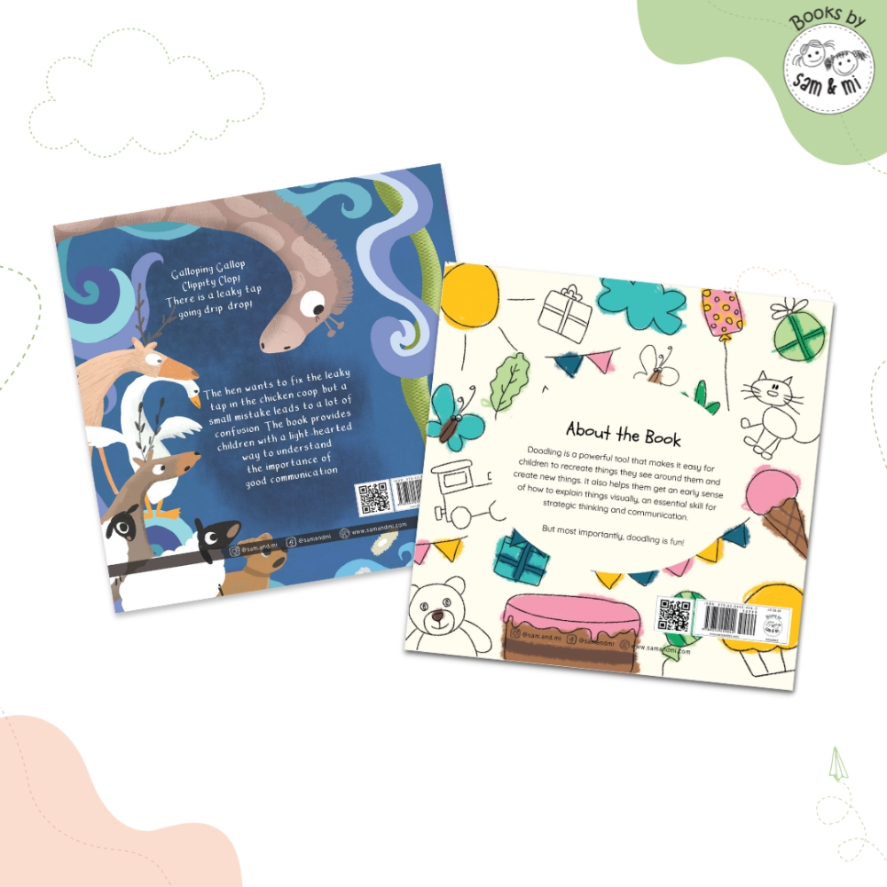 SAM &amp; MI - Mini Book Set for Return Gifts: Story Books for Kids