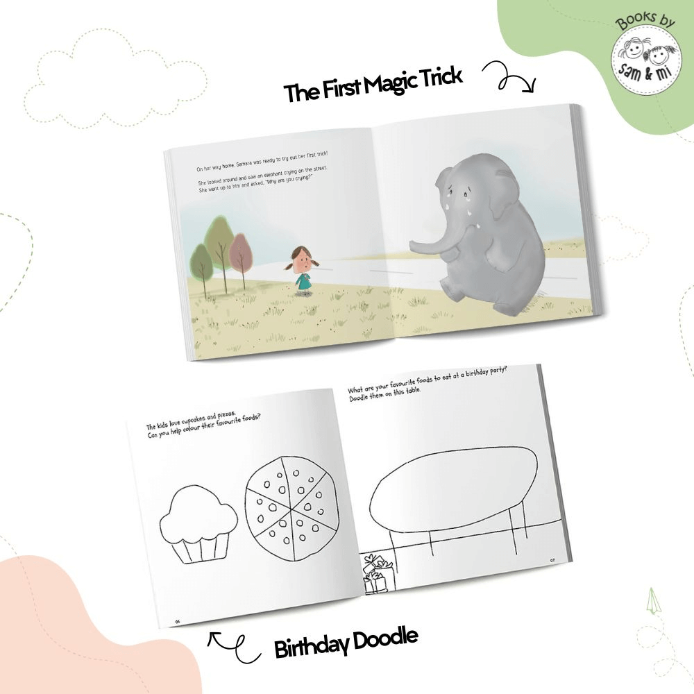 SAM &amp; MI - Return Gifts for Kids: Fun &amp; Interactive Picture Books