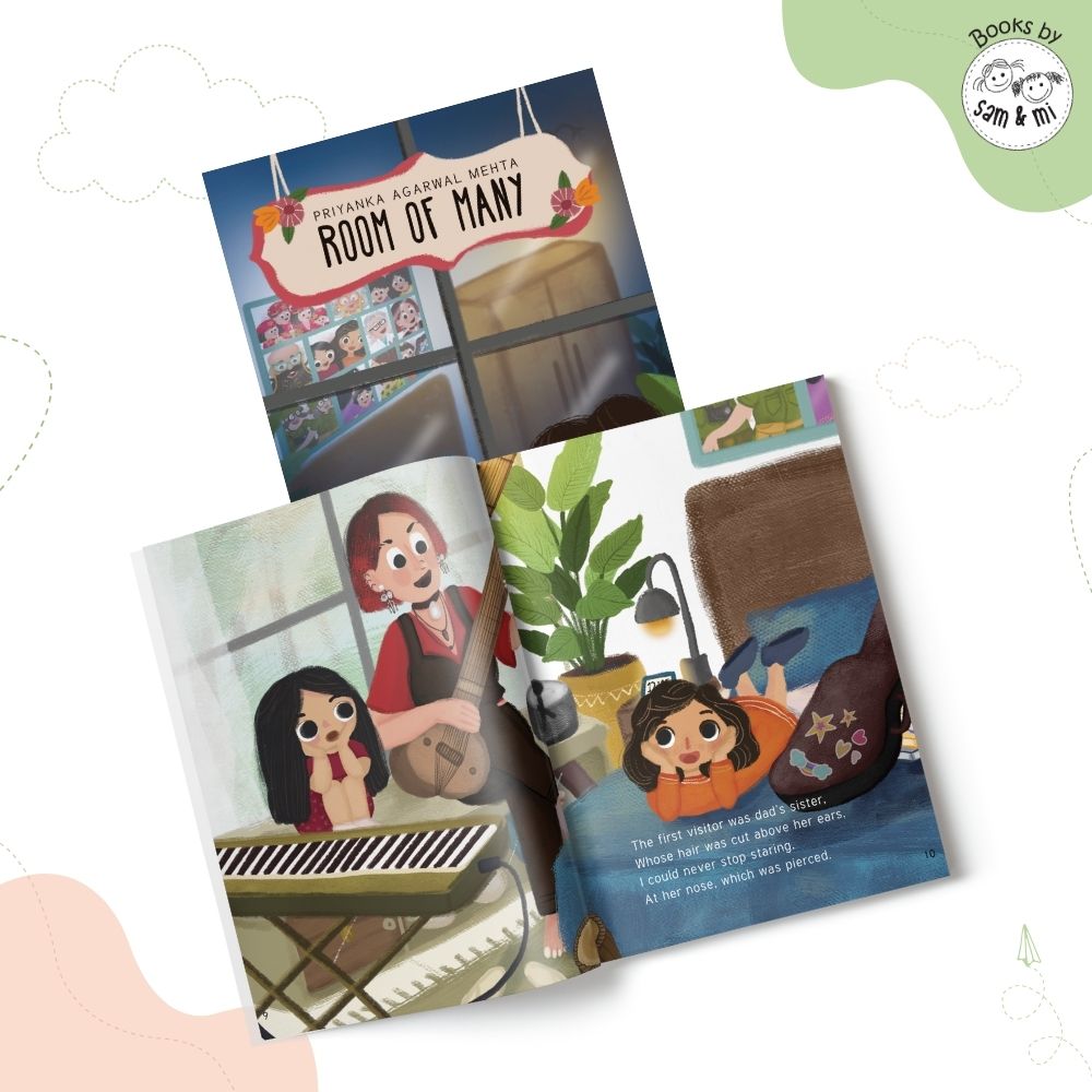 SAM & MI - Room of Many: Story Book for Kids on Diversity