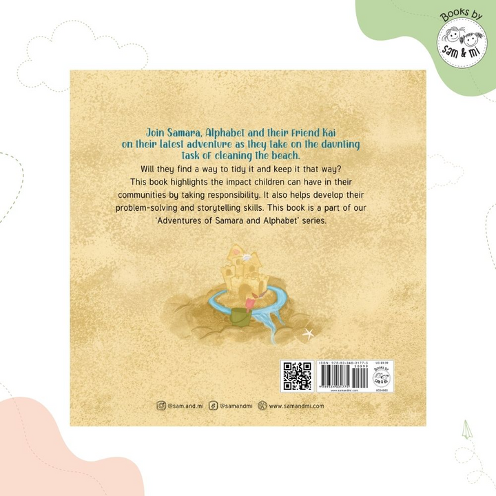 SAM &amp; MI - Cleaning The Beach Story Book