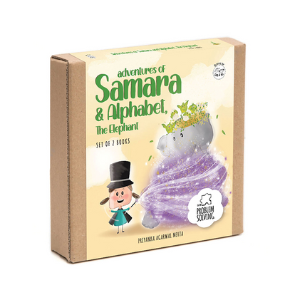Sam and Mi Adventures of Samara and Alphabet Series, 3 - 8 yrs (Set of 2)