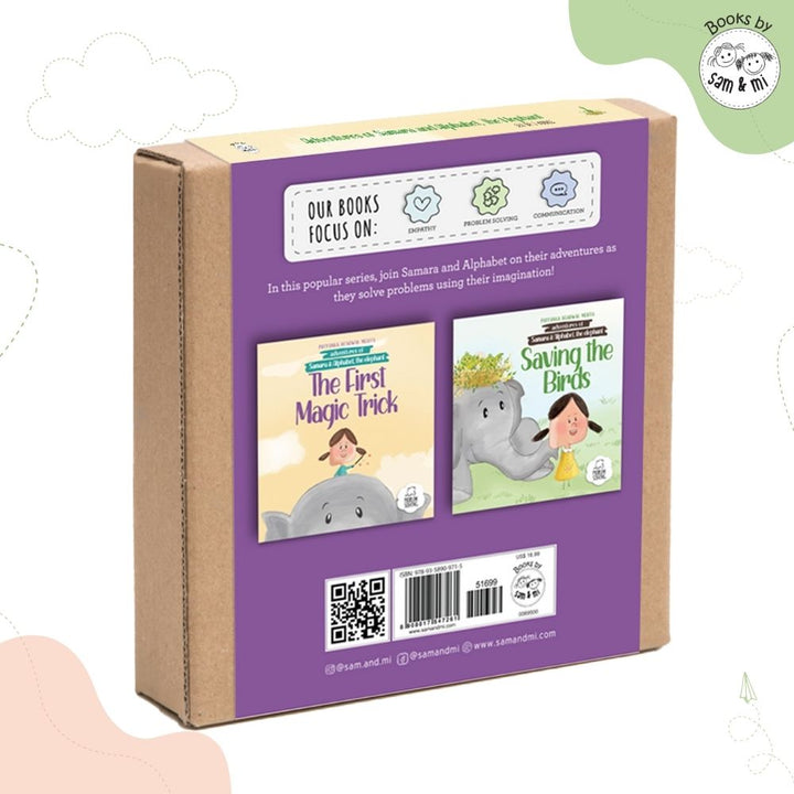 SAM &amp; MI - Adventures of Samara and Alphabet: Series Set of 2 Story Books for Kids