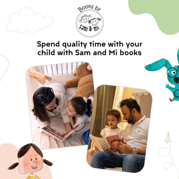 SAM &amp; MI - Adventures of Samara and Alphabet: Series Set of 2 Story Books for Kids
